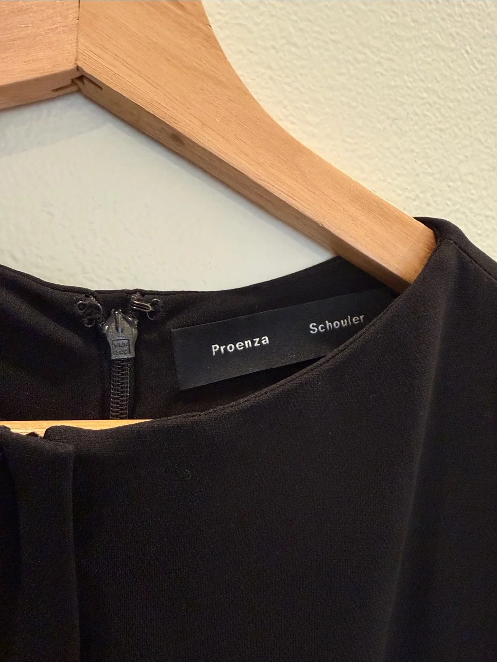 Proenza Schouler Women's Georgia Dress Black Sleeveless A-Line Dress - Picture 7 of 15